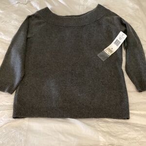 Lauren Ralph Lauren new with tags women’s silk cashmere gray size medium sweater